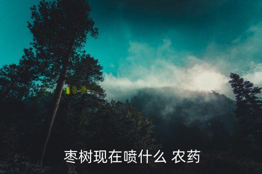 棗樹現在噴什么 農藥