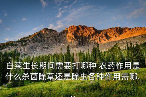 大白菜蟲的農藥是什么,蟲地樂是什么農藥