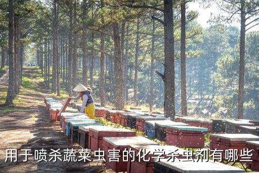 用于噴殺蔬菜蟲害的化學殺蟲劑有哪些