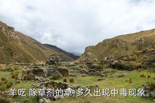 羊吃 除草劑的草,多久出現(xiàn)中毒現(xiàn)象