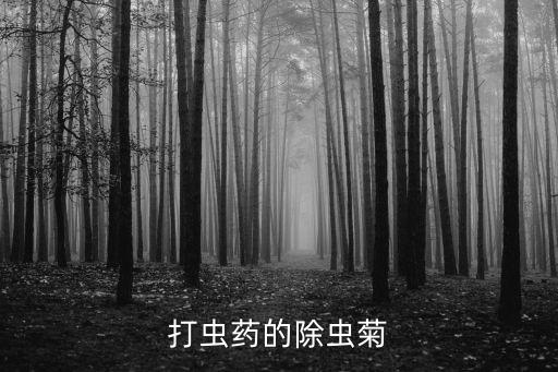 植物最怕什么農藥,菊科植物怕什么農藥