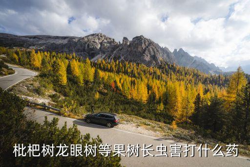 枇杷清林打什么農藥