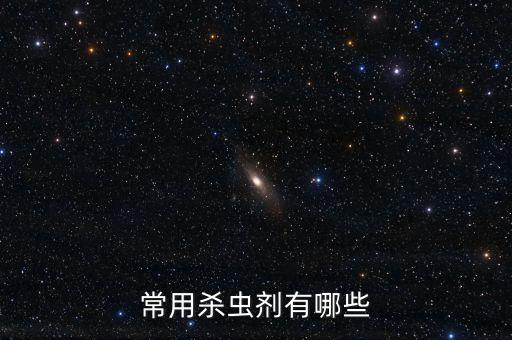 常用殺蟲劑有哪些