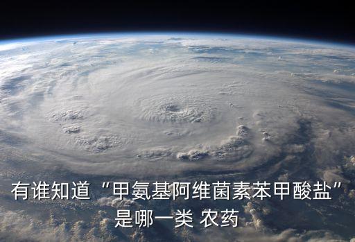 甲維鹽農藥成分是什么,玉米伴侶農藥成分是什么