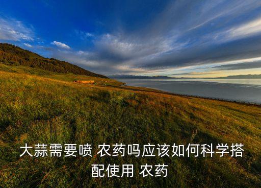 大蒜封閉用什么農藥,現在大蒜打什么農藥好