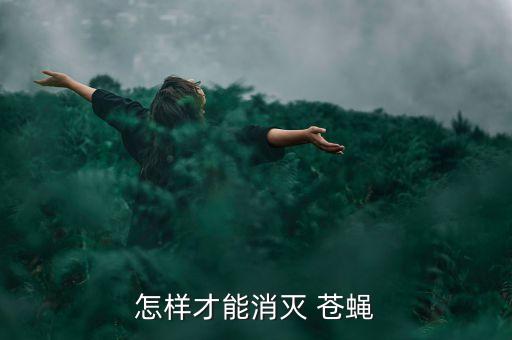 怎樣才能消滅 蒼蠅