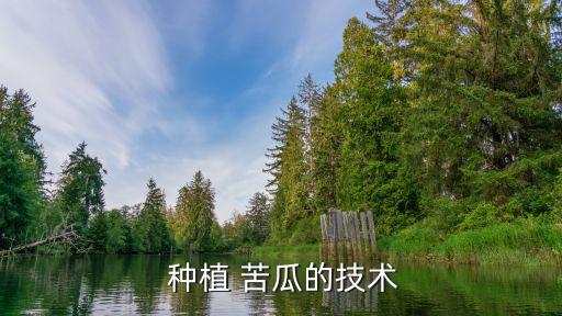 種植苦瓜用什么農藥,苦瓜種植適宜溫度