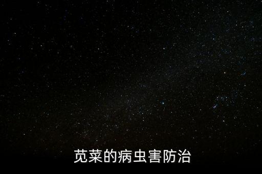 莧菜的病蟲(chóng)害防治