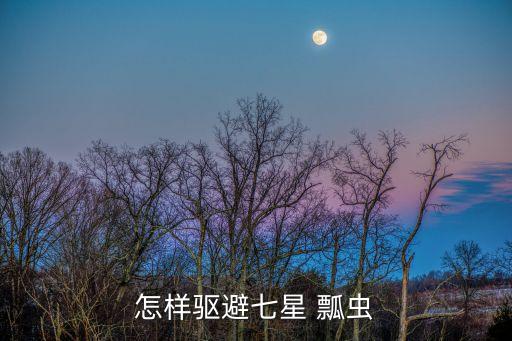 怎樣驅避七星 瓢蟲