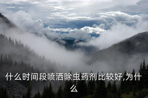 農(nóng)藥什么時(shí)候噴最合適,白菜噴農(nóng)藥什么時(shí)候可以吃