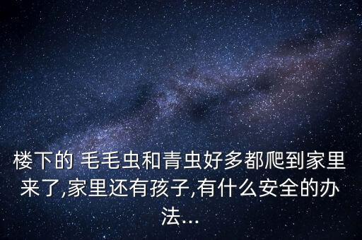 樹上毛毛蟲用什么農藥,毛毛蟲泛濫用什么農藥