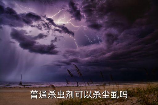 普通殺蟲劑可以殺塵虱嗎