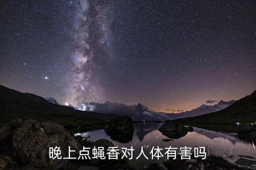 晚上點蠅香對人體有害嗎