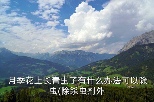 月季生蟲用什么農藥,橘子生蟲打什么農藥