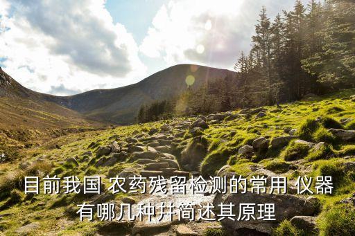 噴農藥的儀器叫什么,用什么儀器知道蔬菜有沒有農藥