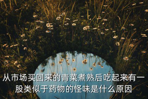 從市場買回來的青菜煮熟后吃起來有一股類似于藥物的怪味是什么原因
