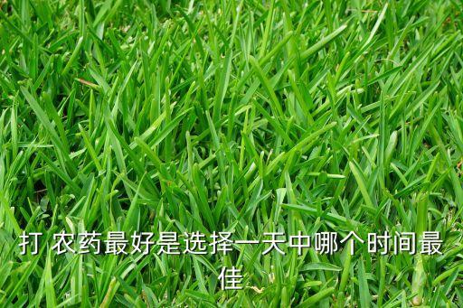 農(nóng)藥什么時(shí)候打蟲子合適,果樹什么時(shí)候打農(nóng)藥不生蟲子