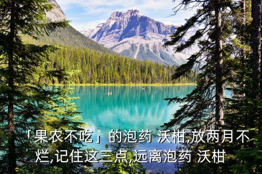 沃柑打什么農藥嗎,沃柑大概多少錢一斤