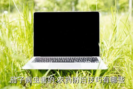 茄子病蟲害的 農藥防治技巧有哪些