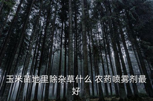 農田除草蟲用什么農藥好,什么農藥除草效果最好