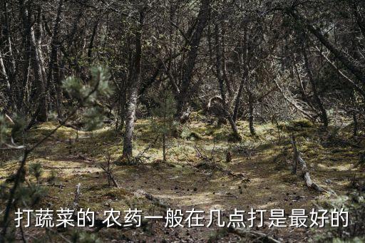 綠植什么時候打農藥最好,家里綠植什么時候澆水最好