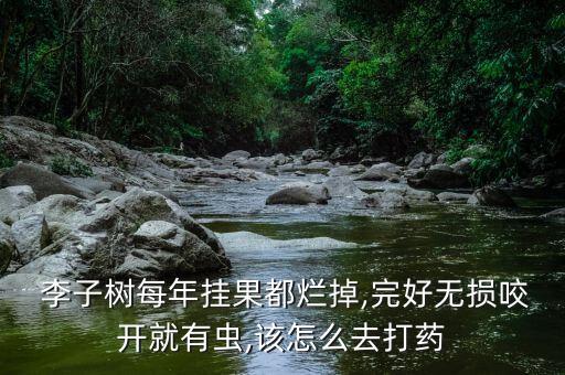 李子樹要用什么農藥消毒