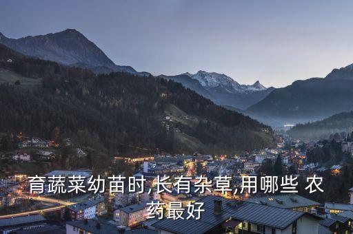 育蔬菜幼苗時(shí),長有雜草,用哪些 農(nóng)藥最好