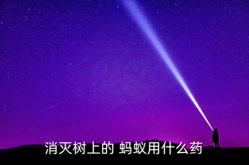 消滅樹上的 螞蟻用什么藥