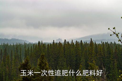 玉米打農藥用什么肥好些,玉米種下后需要噴什么農藥