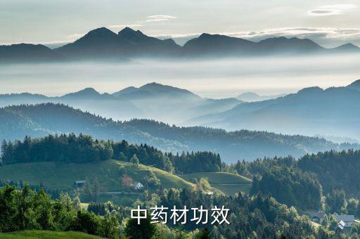 中藥材功效