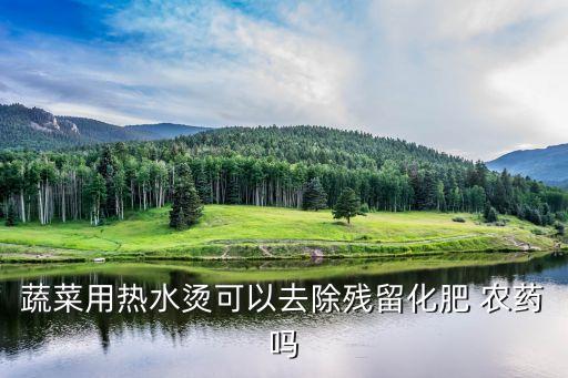 蔬菜用熱水燙可以去除殘留化肥 農(nóng)藥嗎