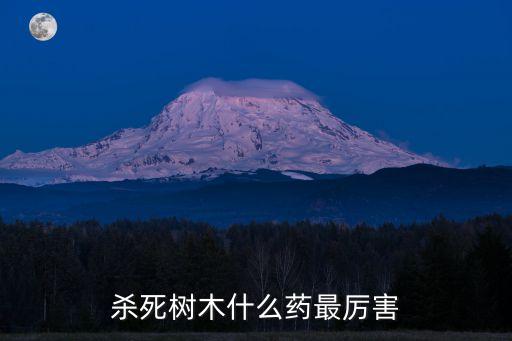 樹用農藥叫什么樹寧,有什么農藥可以把樹毒死