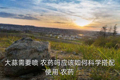 大蒜需要噴 農藥嗎應該如何科學搭配使用 農藥