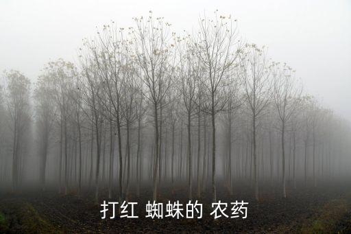 紅黃蜘蛛用什么農藥,農藥殺螨蟲,紅黃蜘蛛