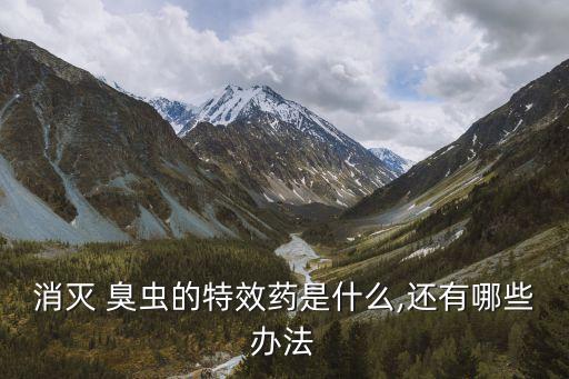 消滅 臭蟲(chóng)的特效藥是什么,還有哪些辦法