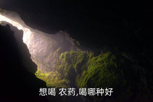 想喝 農(nóng)藥,喝哪種好