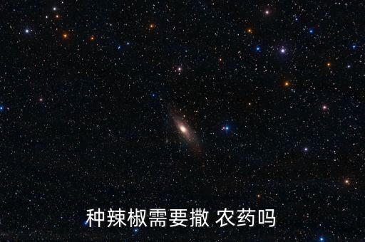 種辣椒需要撒 農藥嗎