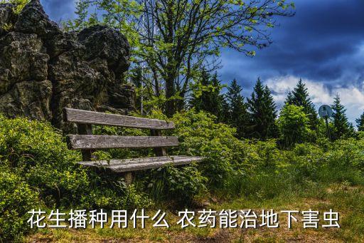 花生用什么農藥比較好,花生要打什么農藥