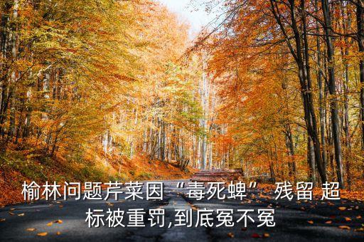 農藥殘留超標屬于什么案件