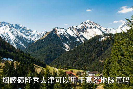 高粱開花之前田什么農藥,高粱煮開花什么狀態