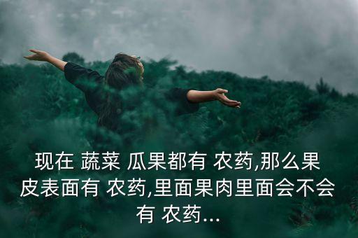 現在 蔬菜 瓜果都有 農藥,那么果皮表面有 農藥,里面果肉里面會不會有 農藥...