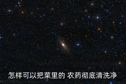 用什么洗掉蔬菜的農藥,清水洗蔬菜可以把農藥洗掉嗎