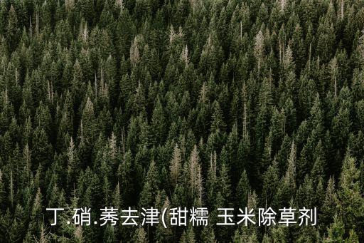 丁.硝.莠去津(甜糯 玉米除草劑