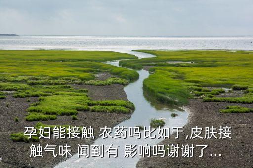  孕婦能接觸 農(nóng)藥嗎比如手,皮膚接觸氣味 聞到有 影響嗎謝謝了...