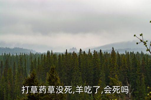 農藥為什么不能喂羊吃了,花期為什么不能打農藥