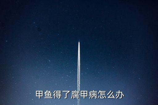  甲魚得了腐甲病怎么辦