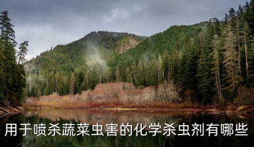 用于噴殺蔬菜蟲害的化學殺蟲劑有哪些