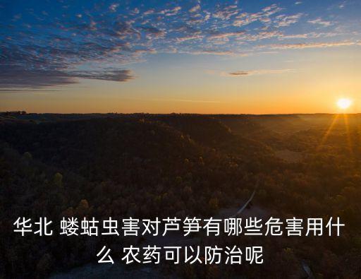 華北 螻蛄蟲害對蘆筍有哪些危害用什么 農藥可以防治呢