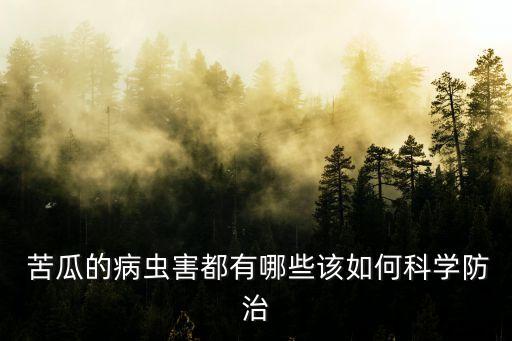 苦瓜蟲病打什么農藥,苦瓜可以治療什么病