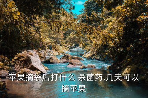 套袋后用什么農(nóng)藥殺菌,蘋果套袋打什么農(nóng)藥